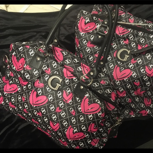 Guess Travel Bags 2 pc set NWT - Picture 2 of 6